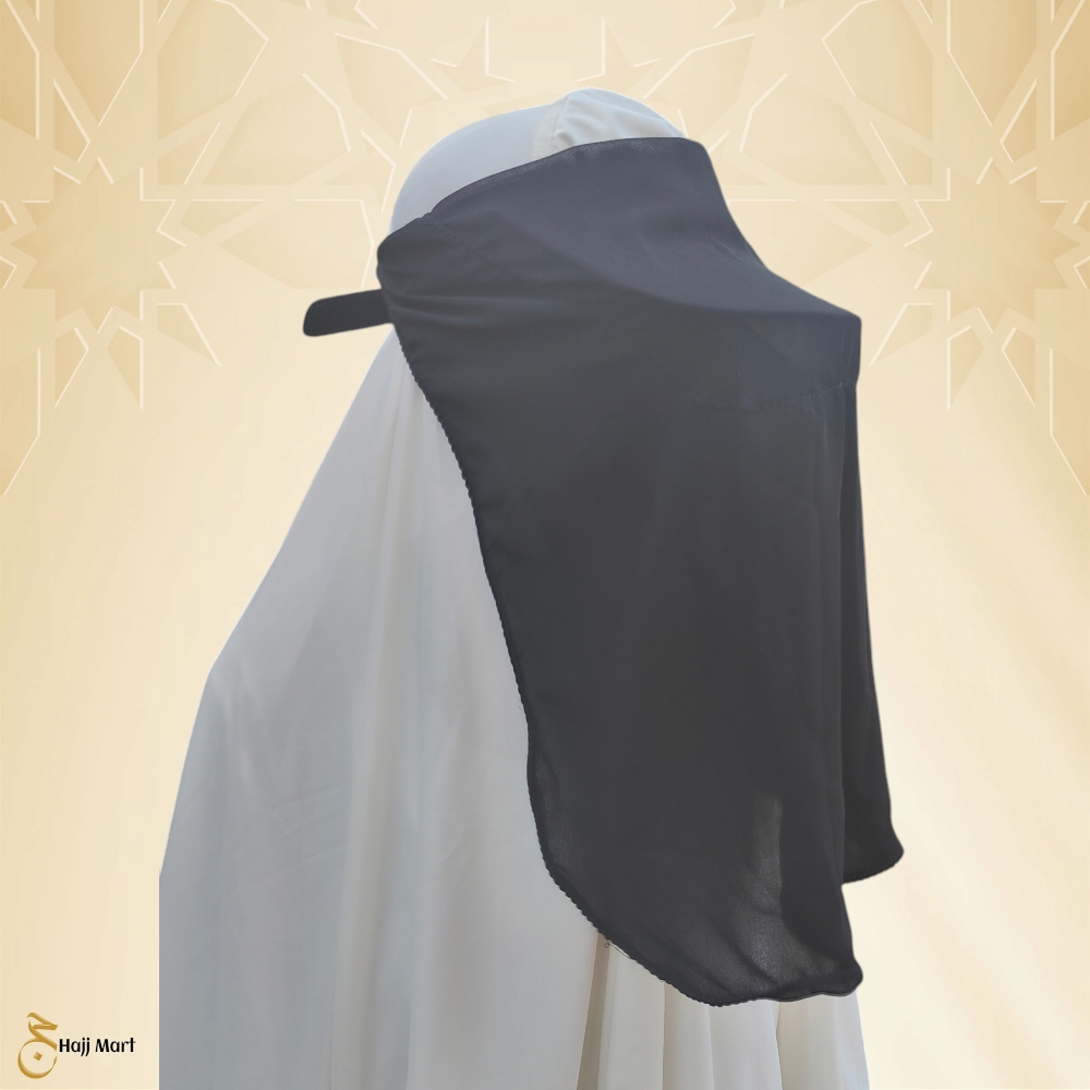 Women Hajj Nikab Cap Suncap - Image 2