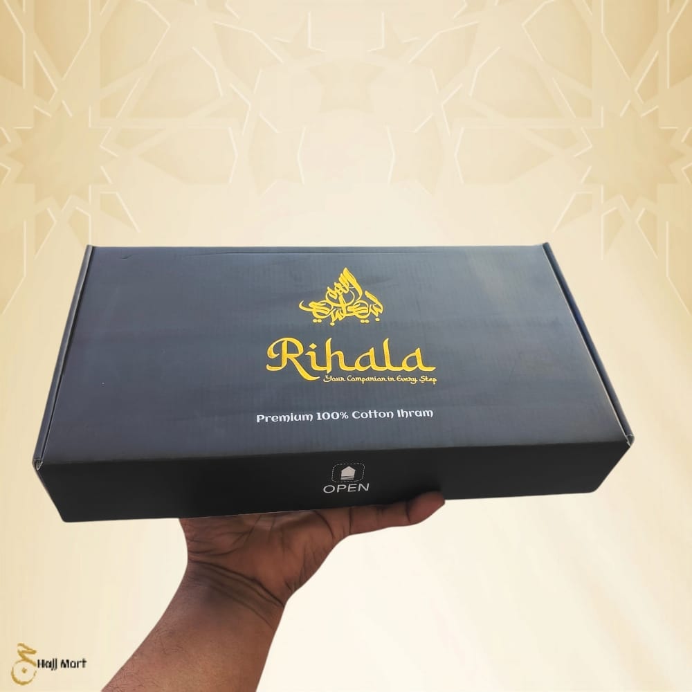 RIHALA 100% Pure & Premium Cotton Ihram Fabric Type - Image 4