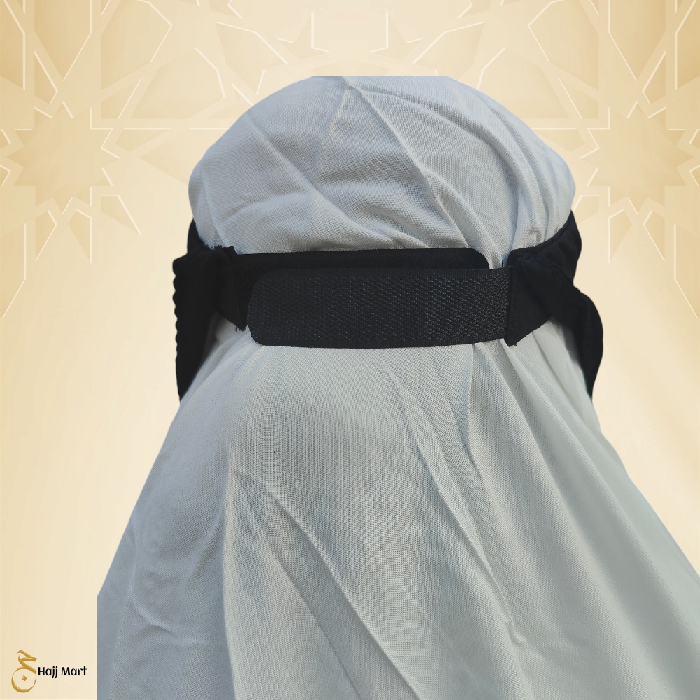Women Hajj Nikab Cap Suncap - Image 3
