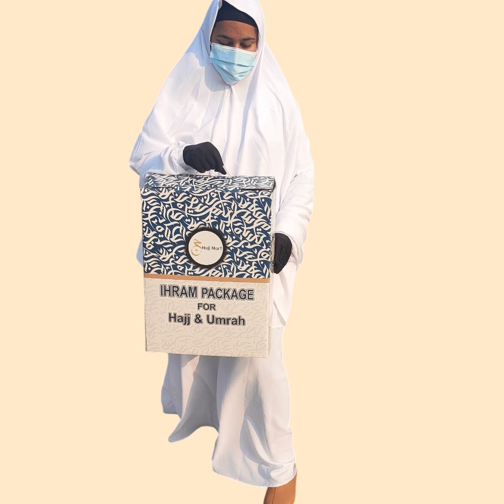 Women Hajj Umrah Borka With Hijab - Image 4